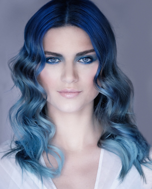 wavy blue hair 2 of 2
